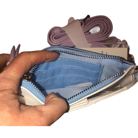 NOBO No Boundaries Women’s Phone Crossbody Bag L Blue- White - Purple‎ NWT - Picture 5 of 6